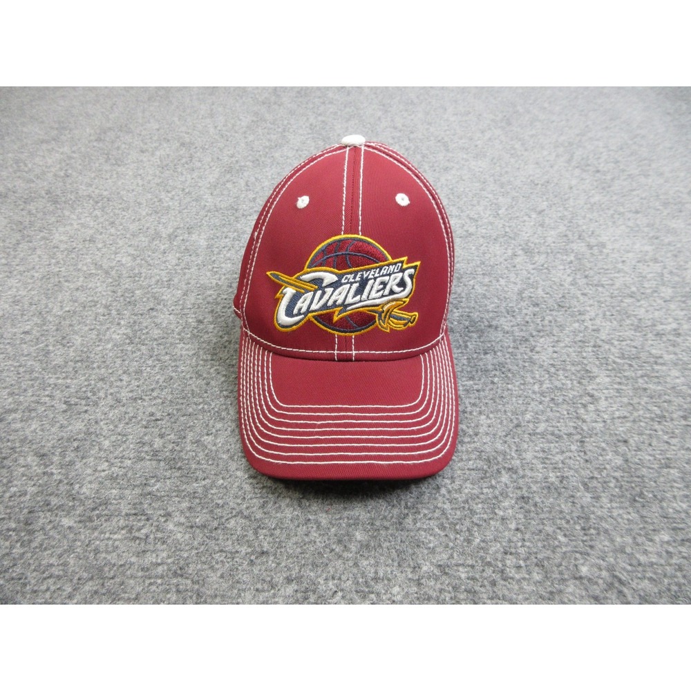 Cleveland Cavaliers Hat Cap Fitted Mens Medium NBA Basketball Adidas Climalite